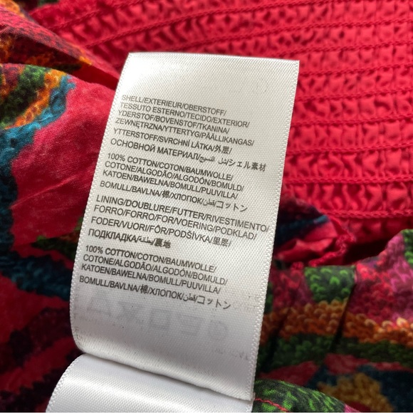 FARM RIO red sunset tapestry mini dress - Picture 11 of 12